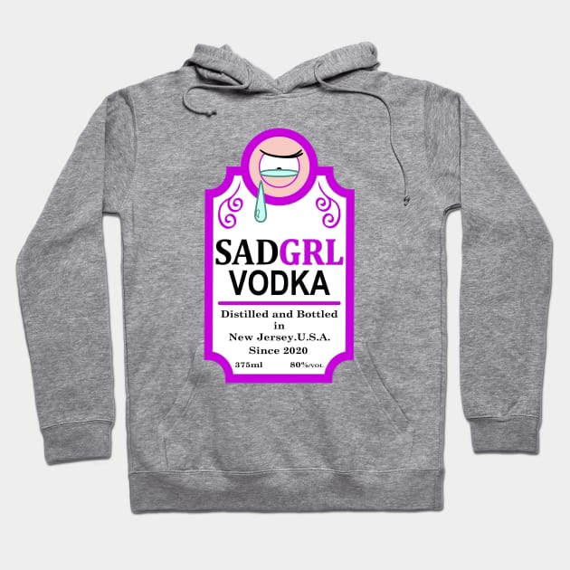 Sad Girl Vodka American Dad Hoodie TeePublic